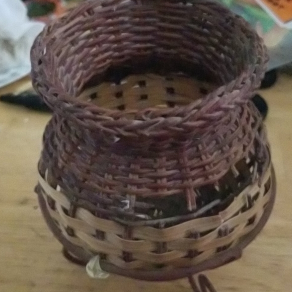 🍁6/$20🍁 ANY 6 🎃 DECORATION AAutumn 🍂 Decor #6 12in pushins w/Wicker Vase - Picture 7 of 9